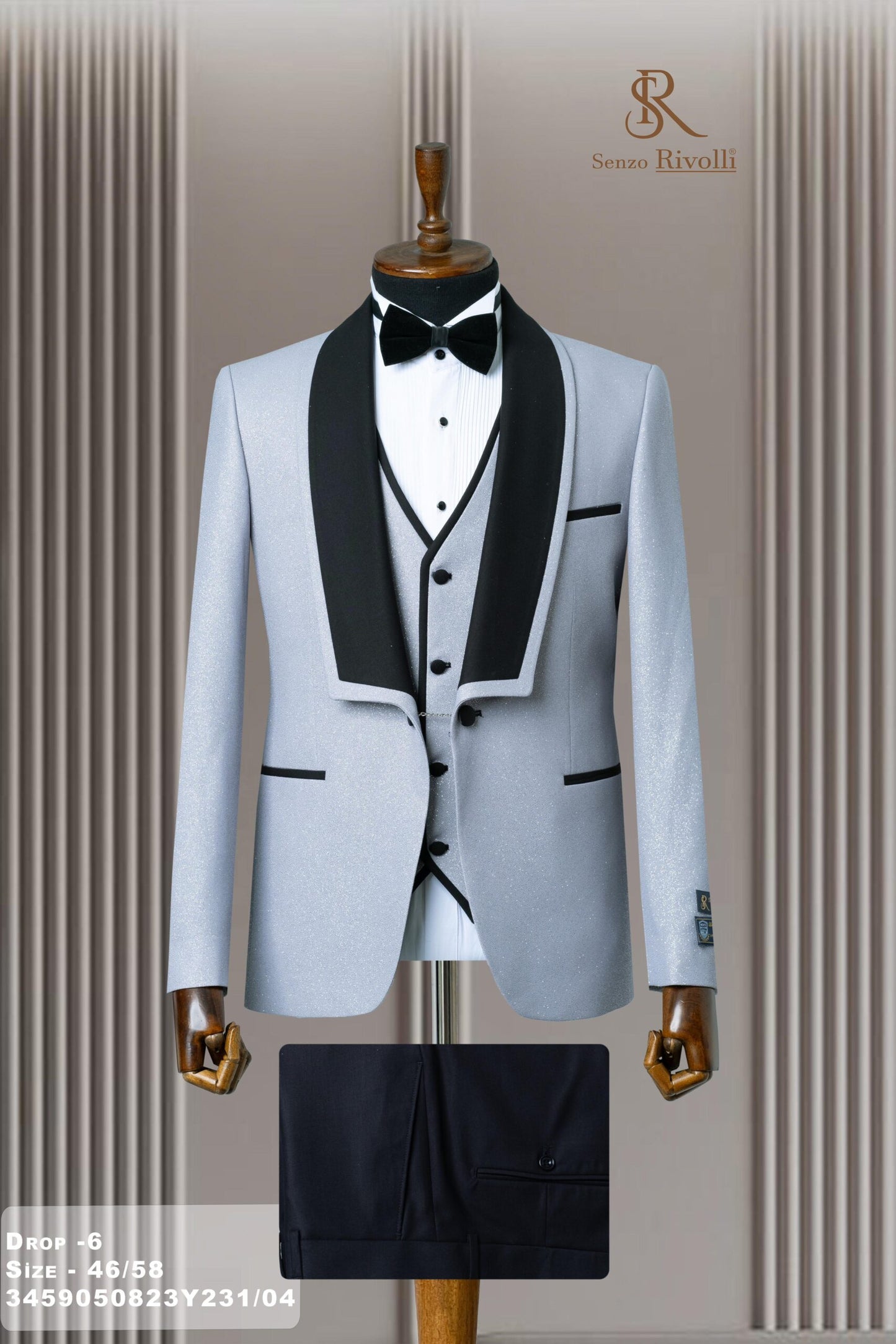 Costume Bleu Clair Cérémonie