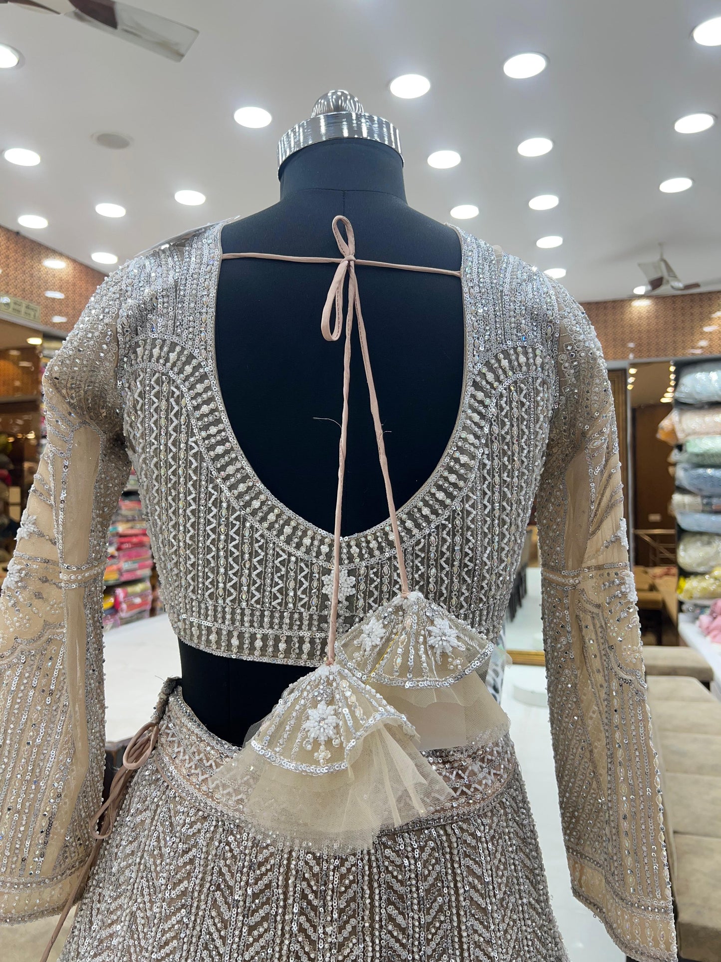 Lehenga Blanc Luxury