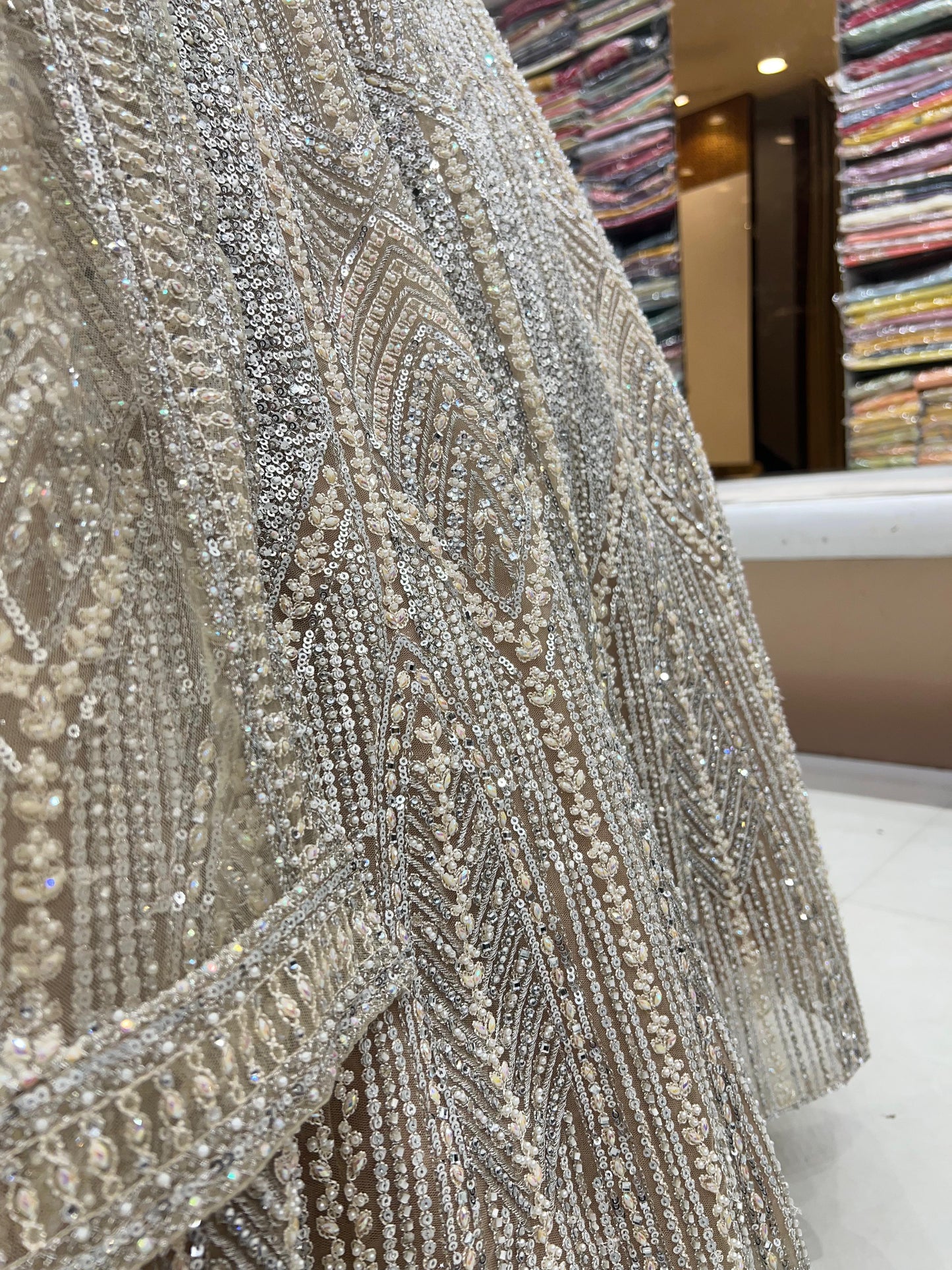 Lehenga Blanc Luxury