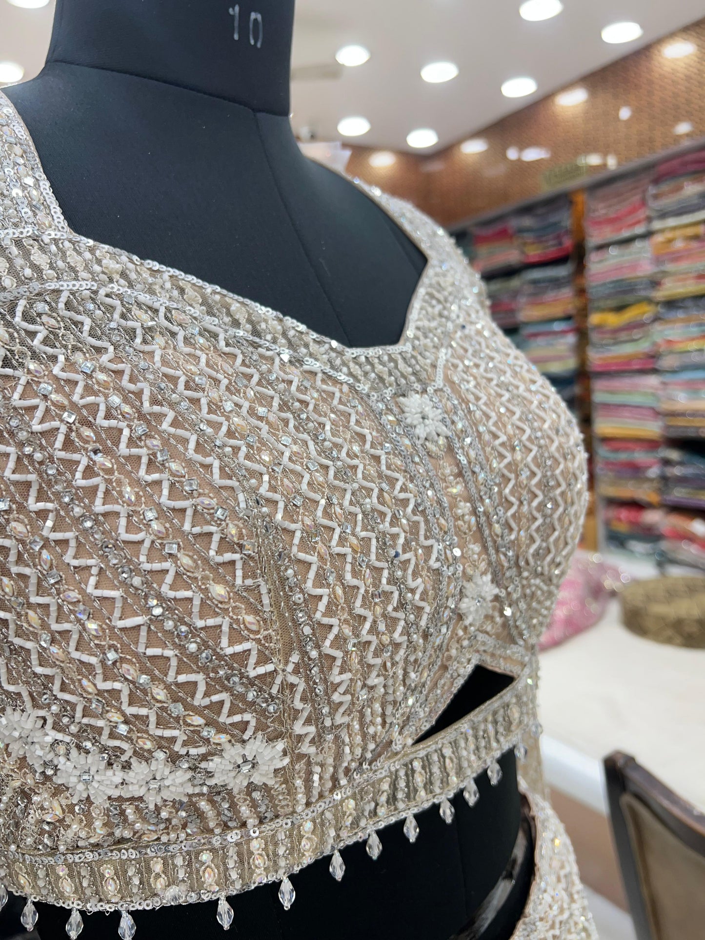 Lehenga Blanc Luxury