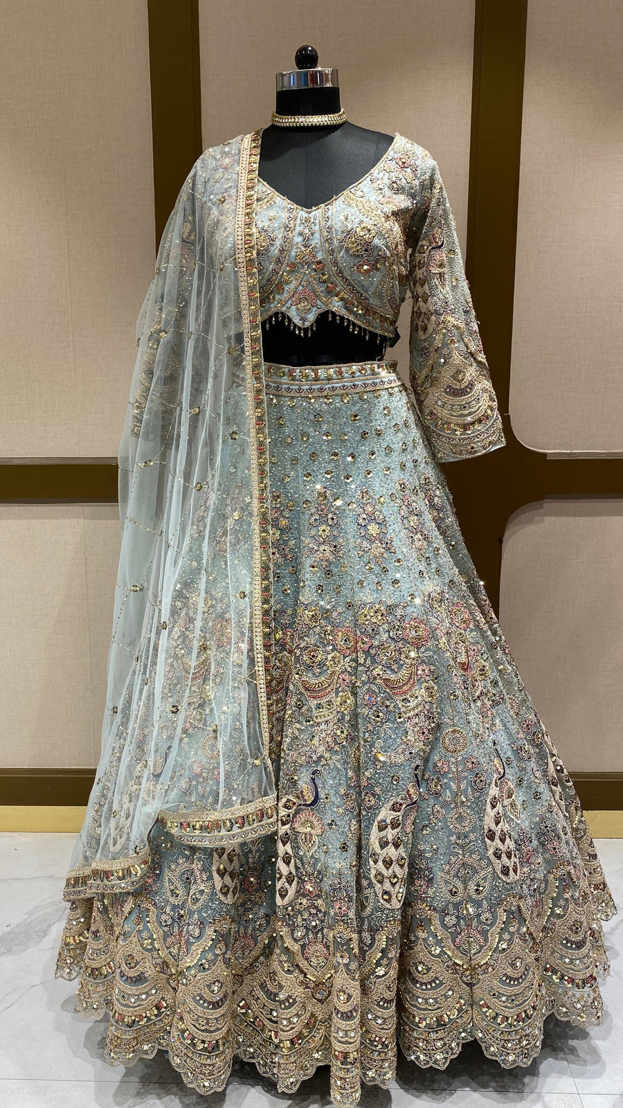 Lehenga Peacock Luxury