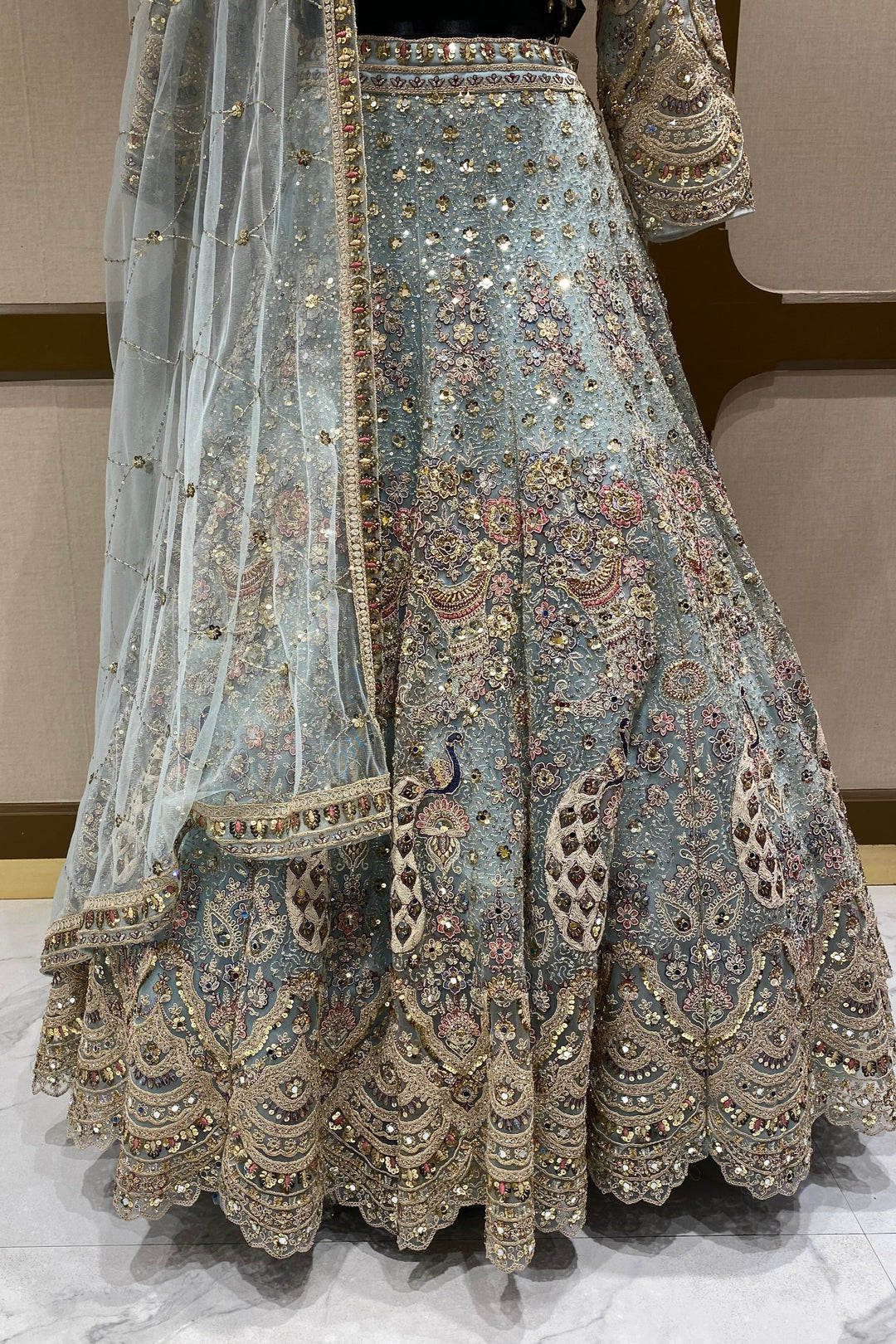 Lehenga Peacock Luxury