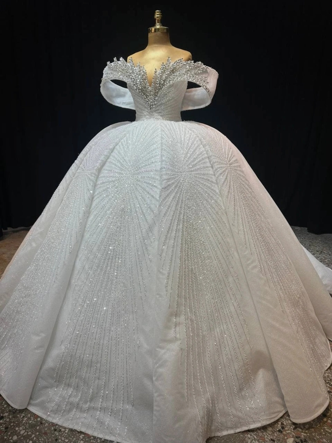 Robe de Mariée Princesse Luxury Strass
