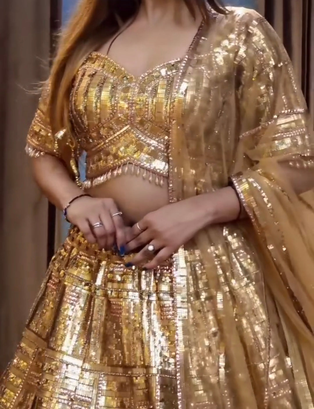 Lehenga Gold Luxury