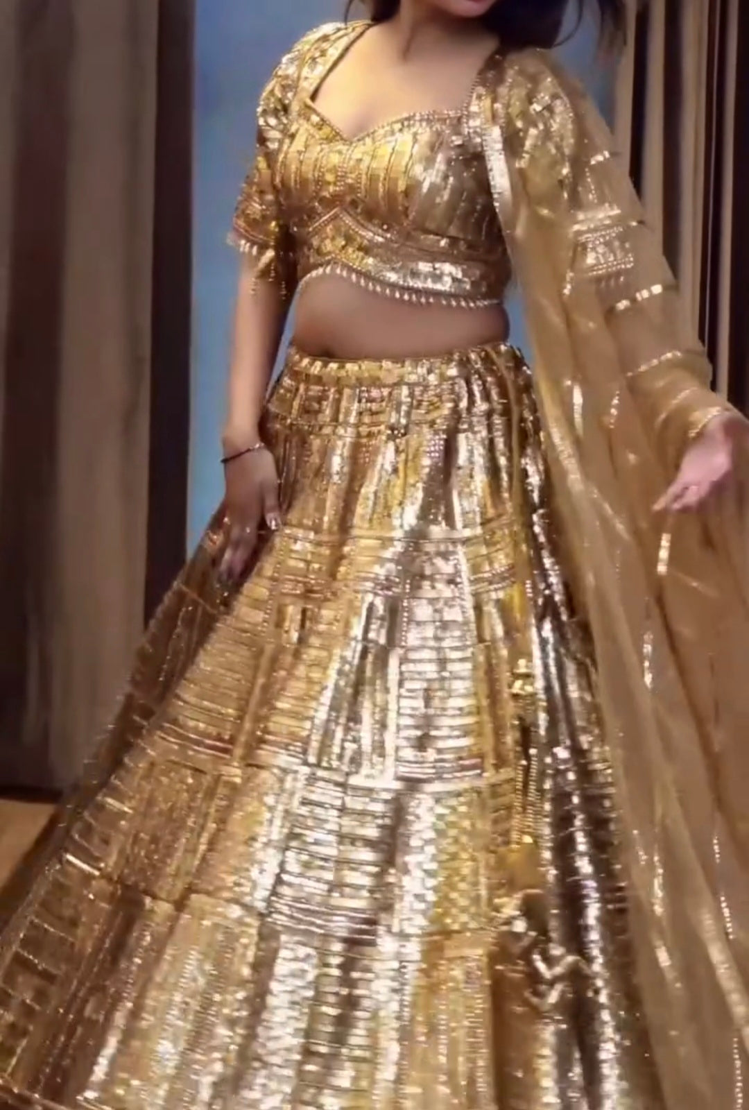 Lehenga Gold Luxury