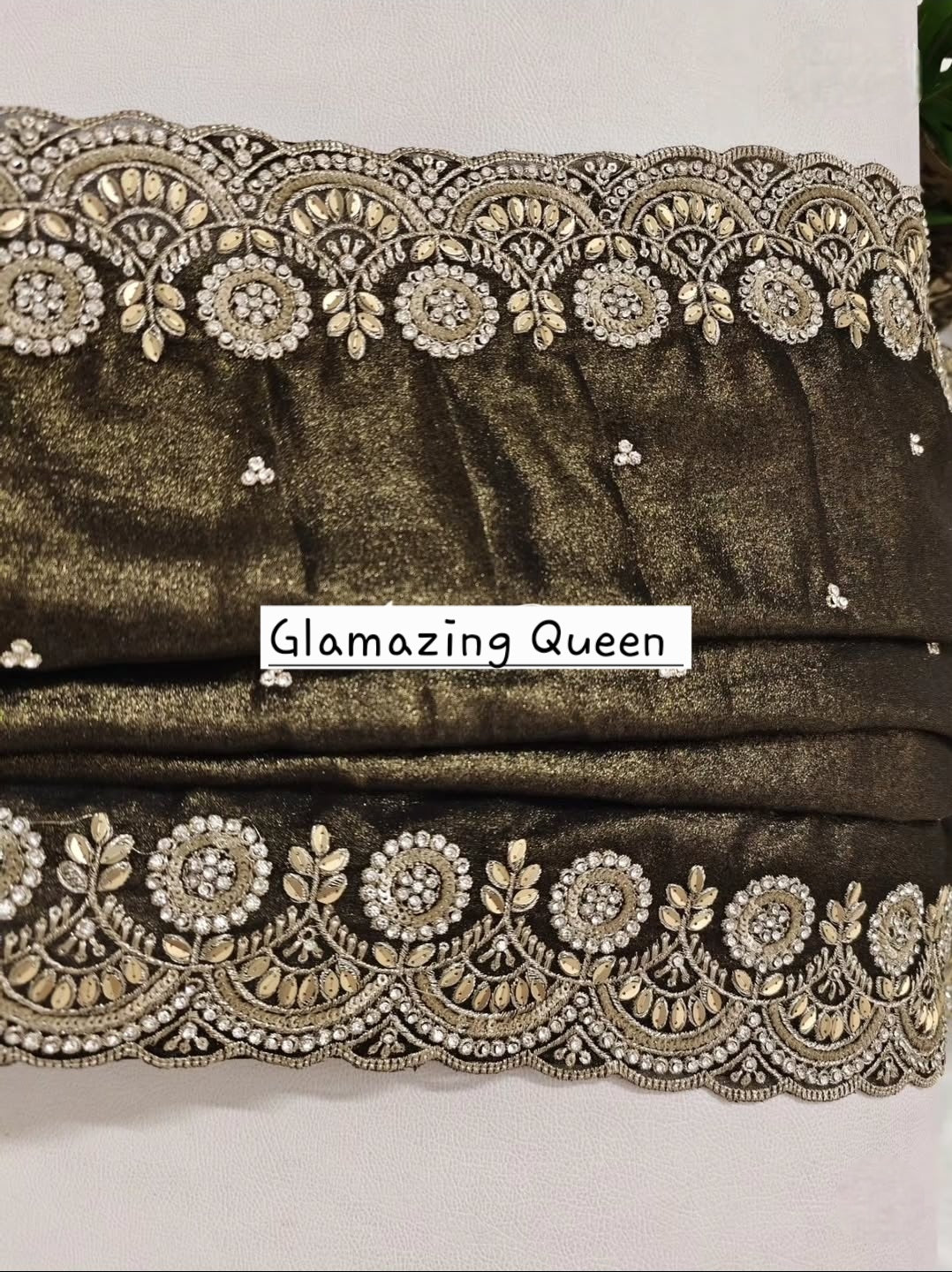 Saree Luxury Stones