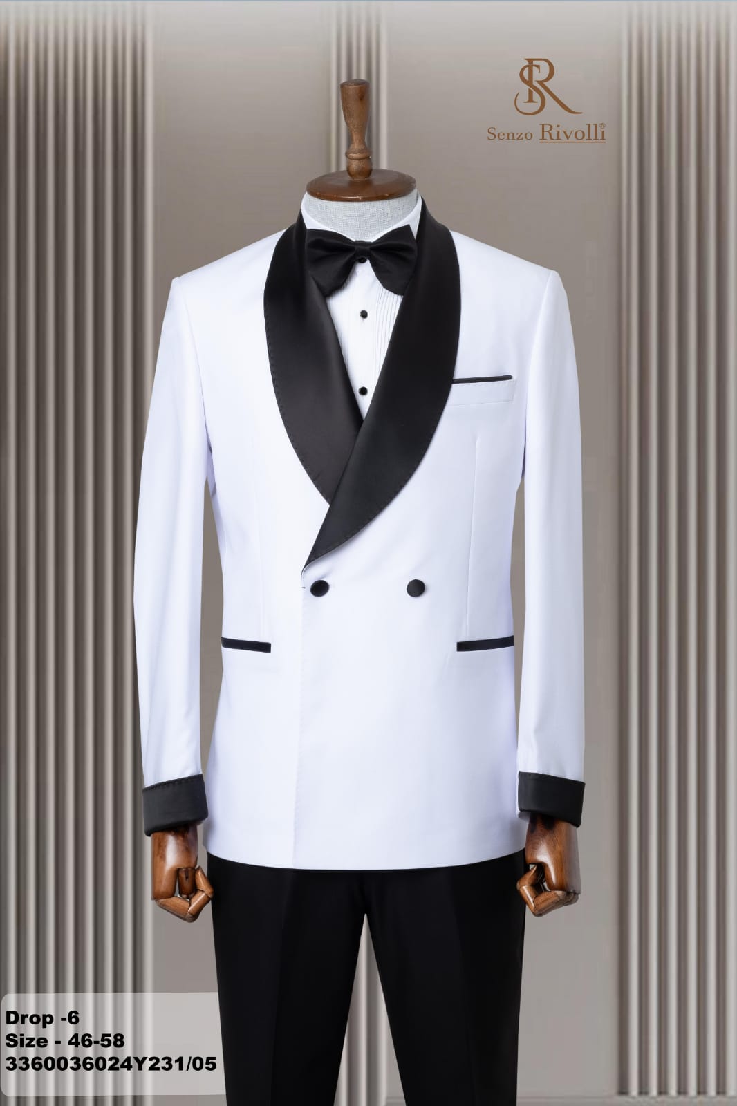 Costume Blanc Mariage Luxury