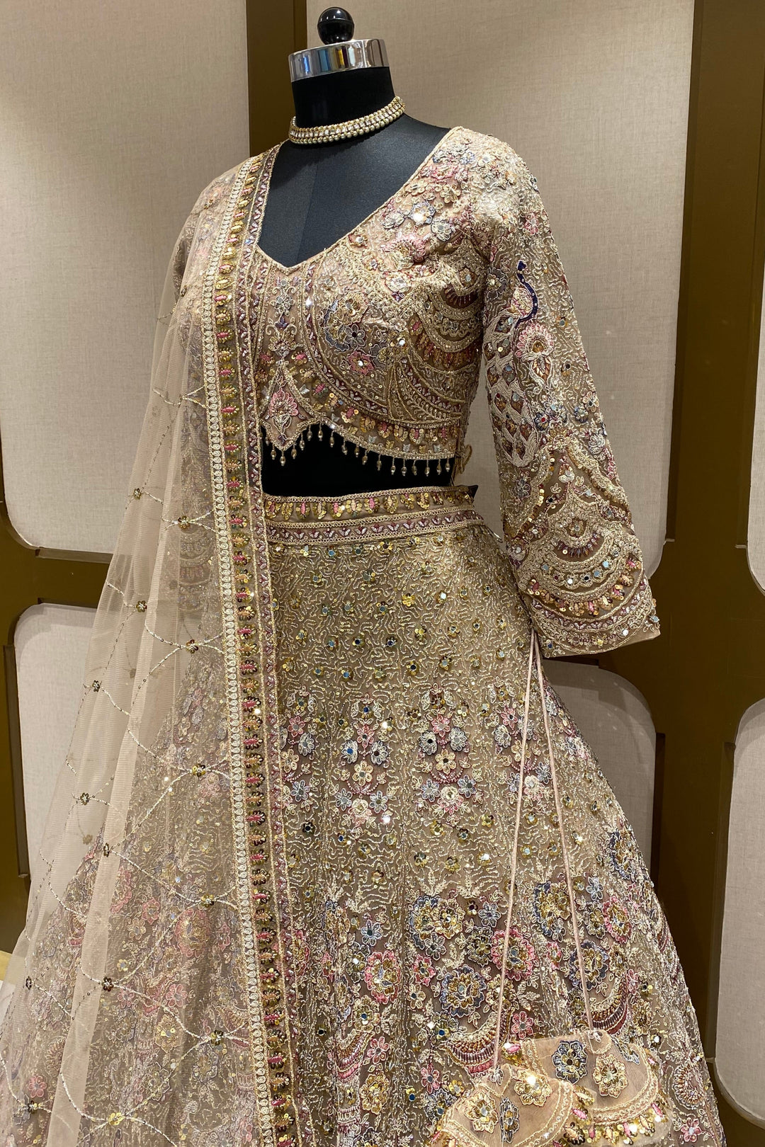 Lehenga Peacock Luxury
