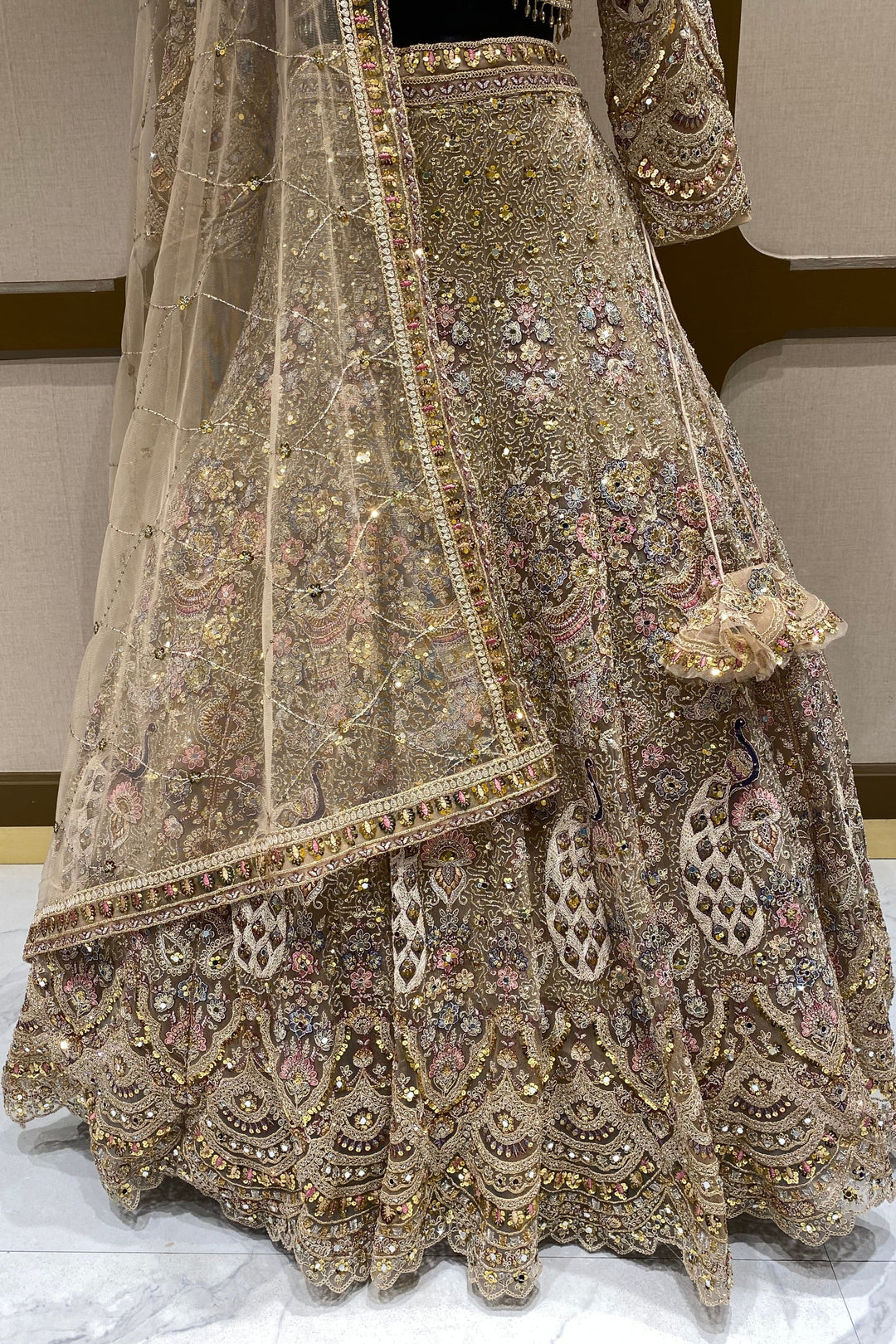 Lehenga Peacock Luxury