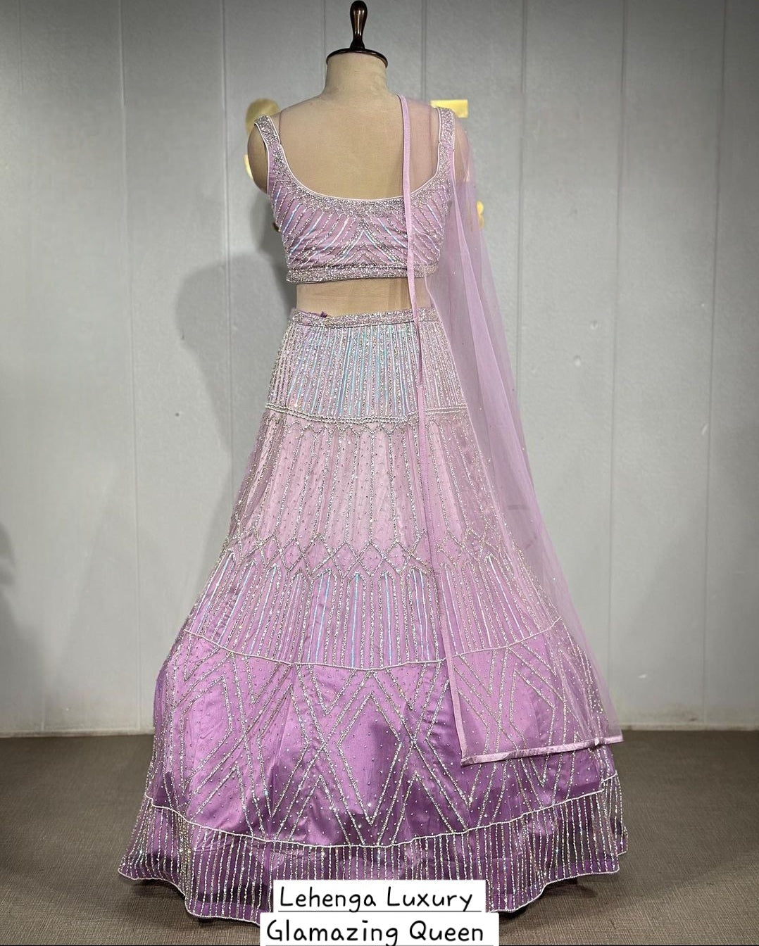 Lehenga Rose Luxury