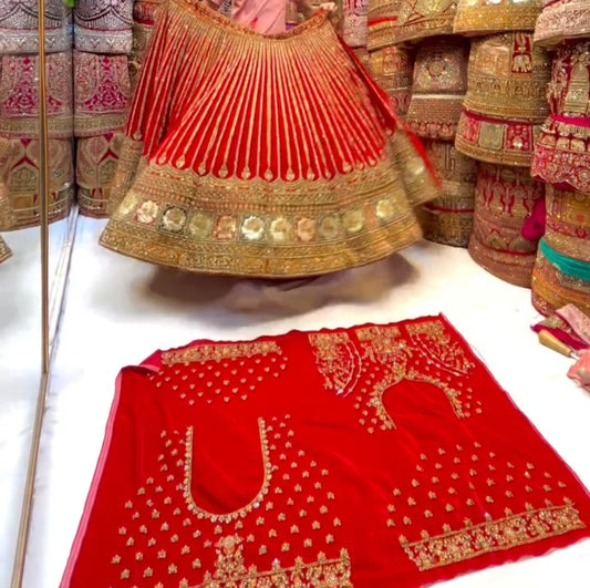Lehenga Red Luxury