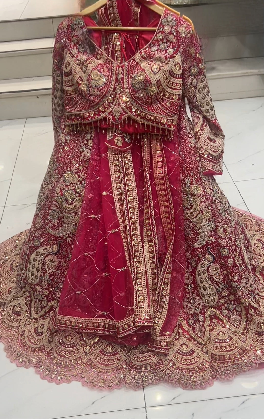 Lehenga Peacock Luxury