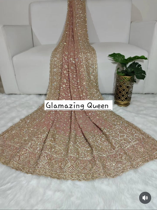 Saree Luxury Stones